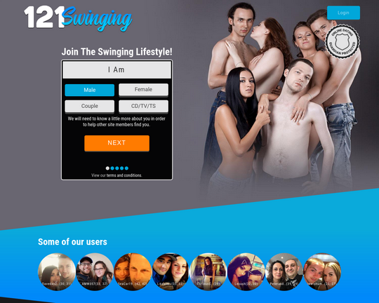 121 Swinging Logo
