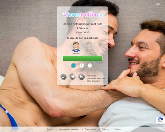Homo treffen in België Logo